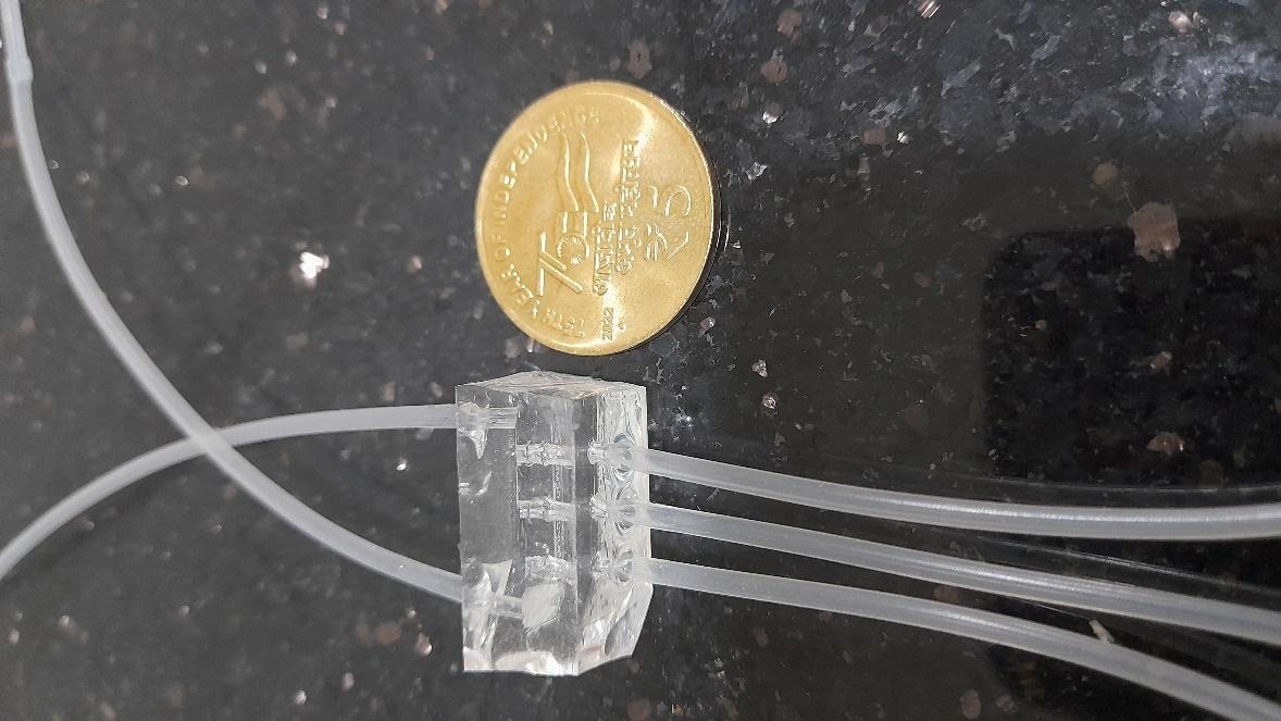 Fabricated micropump device